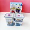 LOCK&LOCK Plastic Microwave-Safe Food Storage Container Set