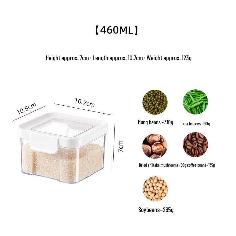 Van Gogh 460ml Transparent Kitchen Food Storage Container