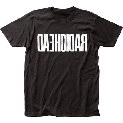 Radiohead Backwards T Shirt Mens Rock And Roll Music Clasic Band Tee New Black