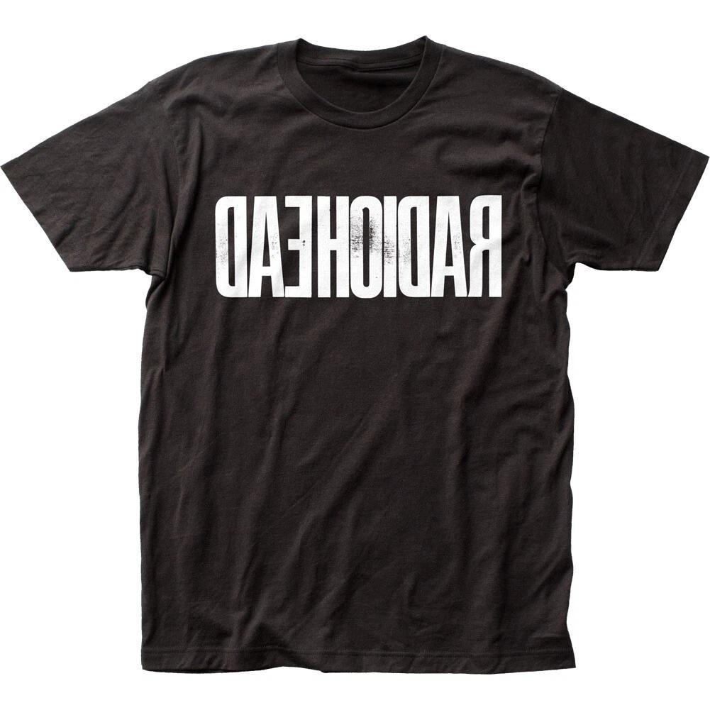 Radiohead Backwards T Shirt Mens Rock And Roll Music Clasic Band Tee New Black