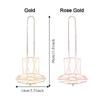 Stylish Iron Roll Paper Towel Holder Golden Decorative Vertical Paper Shelf Minimalist Tissue Stand For Kitchen