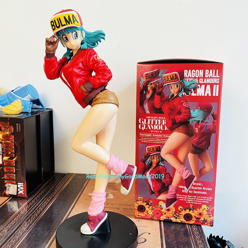 

Горячая аниме девушка Dragon Ball Z Bulma ПВХ фигурка игрушка статуя новая коллекция 10 дюймов