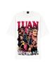 Retro Print T-shirt Men Women Classic Cotton Singer Luan Santana Big Face Short Sleeves Oversized Heavy Man Women Unisex Top Tee