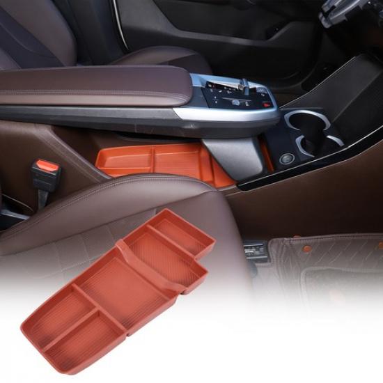 Rote untere Ablagebox-Organizer-Schale für die Mittelkonsole für BMW X1 U11 -2024