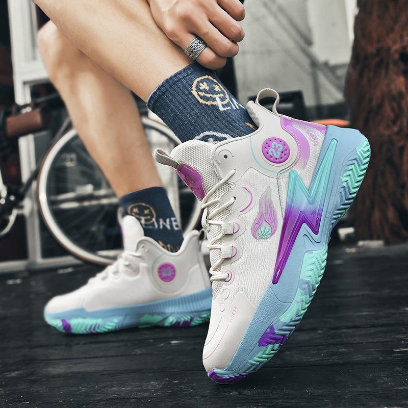 High-Quality New Basketball Shoes Men'S And Women'S Actual Basketball Shoes Non-Slip, Wear-Resistant, Lightweight And Breathable Sports Basketball Sho
