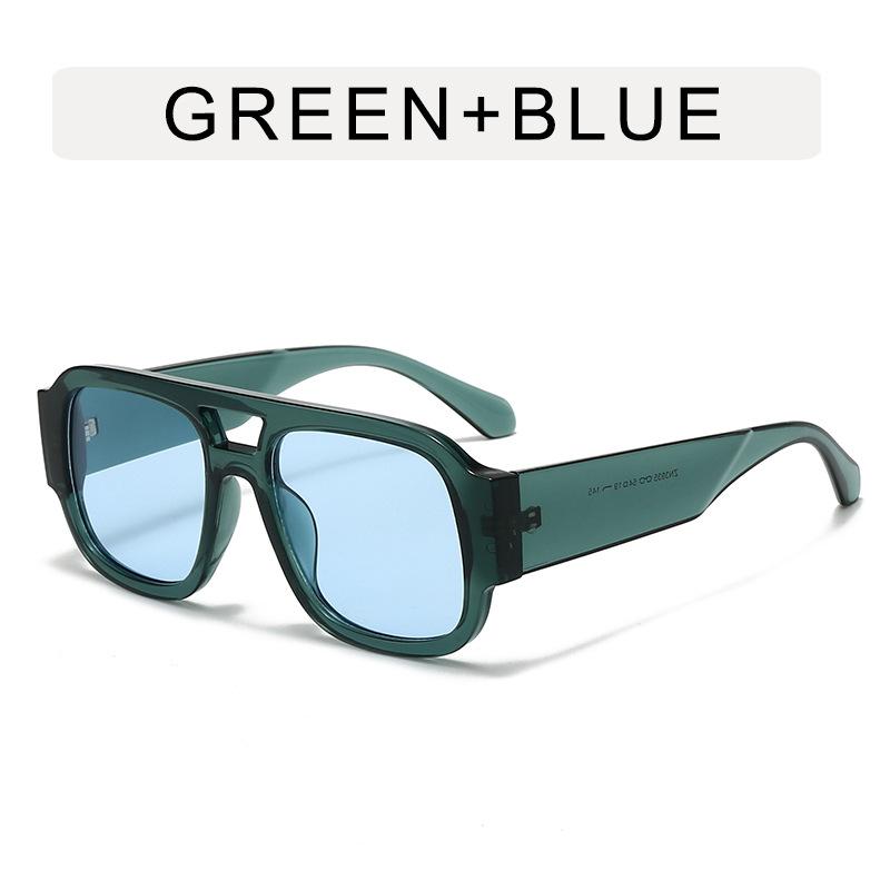 Ochelari de Soare Stil European American pentru Bărbați Formă Pătrată Ochelari de Soare cu Punte Dublă Femei Conducere Pescuit Bărbat Ochelari de Soare