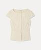 MIXXO Boat Neck Belted Blouse_Miwbwg511B