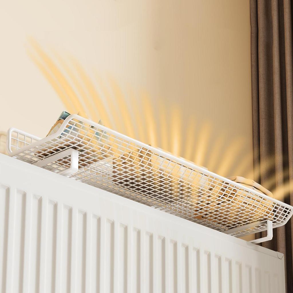Heating Radiator Clothes Rack Airer Easy To Install Iron,Laundry Towel Holder for