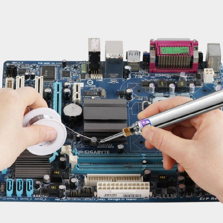 Convenient Wireless Soldering Iron With USB Charging Port Portable Design For Circuit Board Repairs And DIY Projects
