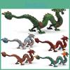 Mythical Dragon Sculpture Pvc Figurine For Home Collection And Giftgiving