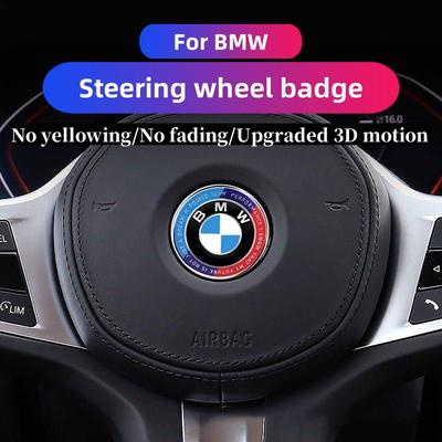 45MM bilratt emblem klistremerke auto styling for 1 3 5 7-serie M Performance M3 M5 F01 F20 F10 F13 F16 F34 E84