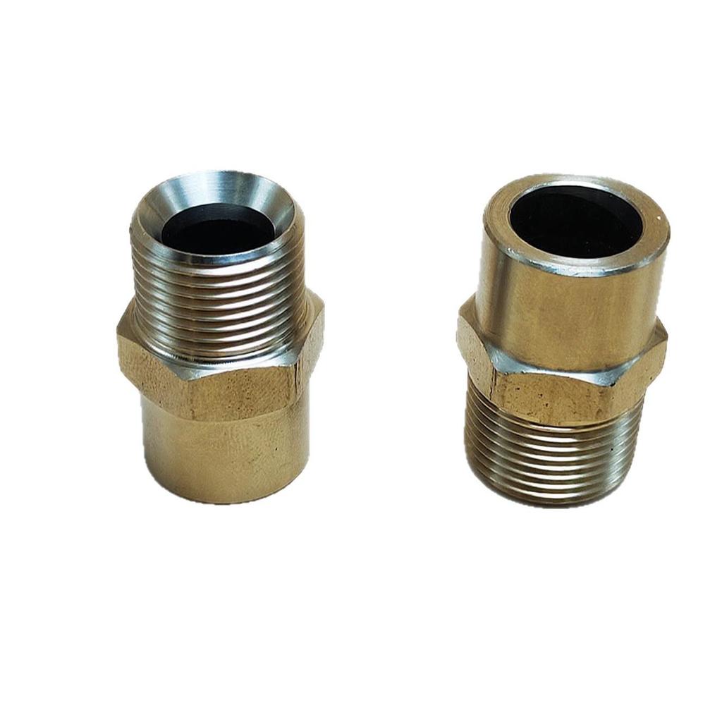 304 Stainless Steel Male Flare Cone Thickened Seal Welded Tube Fitting