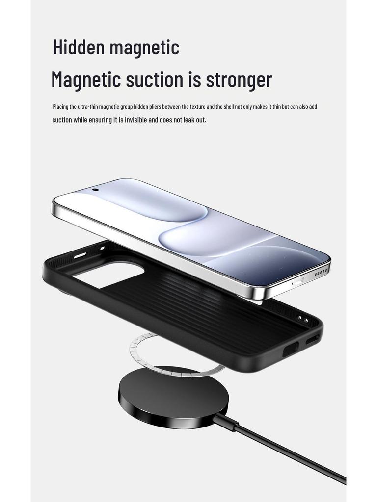 Étui pour téléphone Honor 500 Pro: Charge sans fil magnétique intégrée, Coque souple, Protection anti-chute