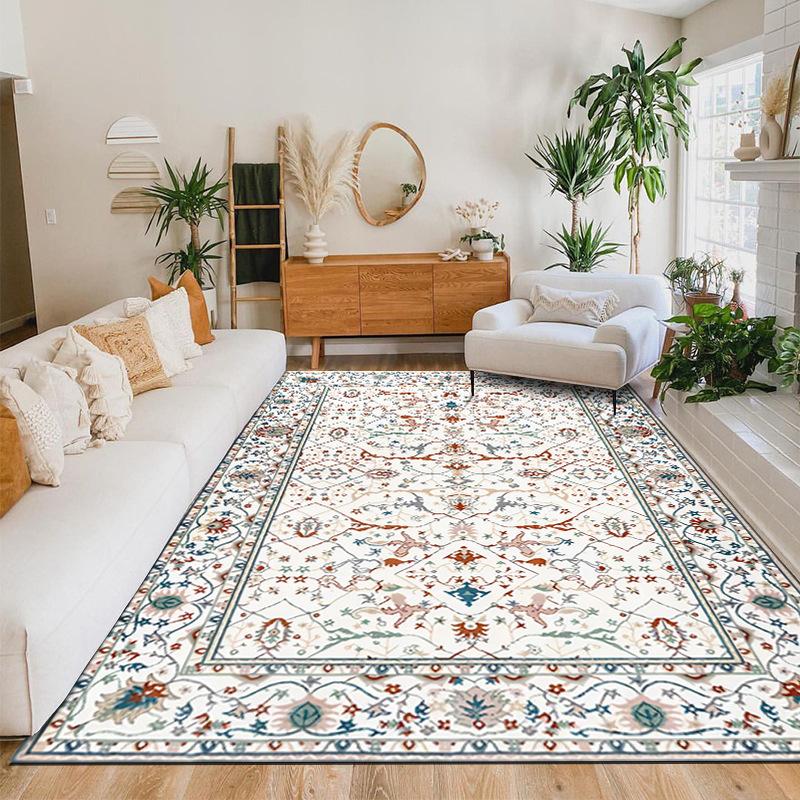 Bohemian Carpet Retro Persian Ethnic Style Living Room Carpet Floor Mat Moroccan Home Floor Mat