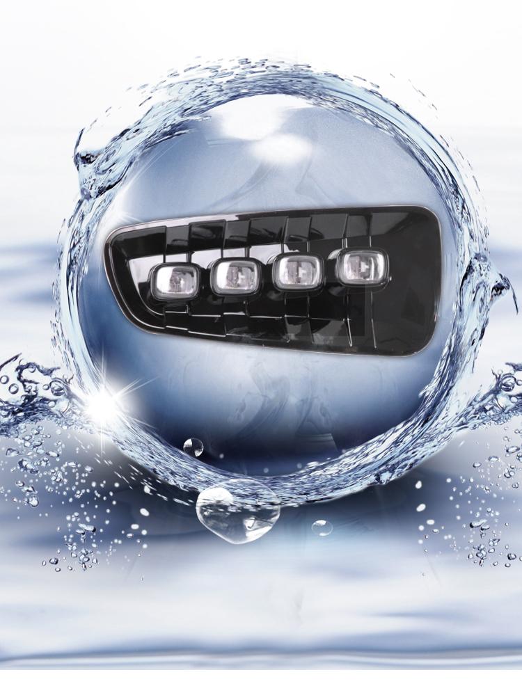 Светодиодные дневные ходовые огни DRL для Ford Raptor SVT F150 2009 2010 2011 2012 2013 — фото 7