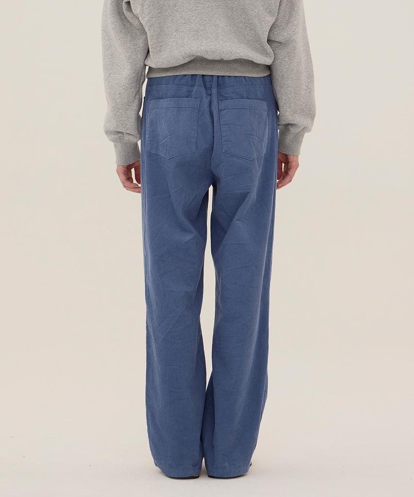 DANGLEDROP Dgdp Corduroy Standard Wide Pants_Blue