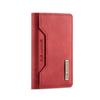 Detachable Magnetic Leather Wallet Case with Card Holder