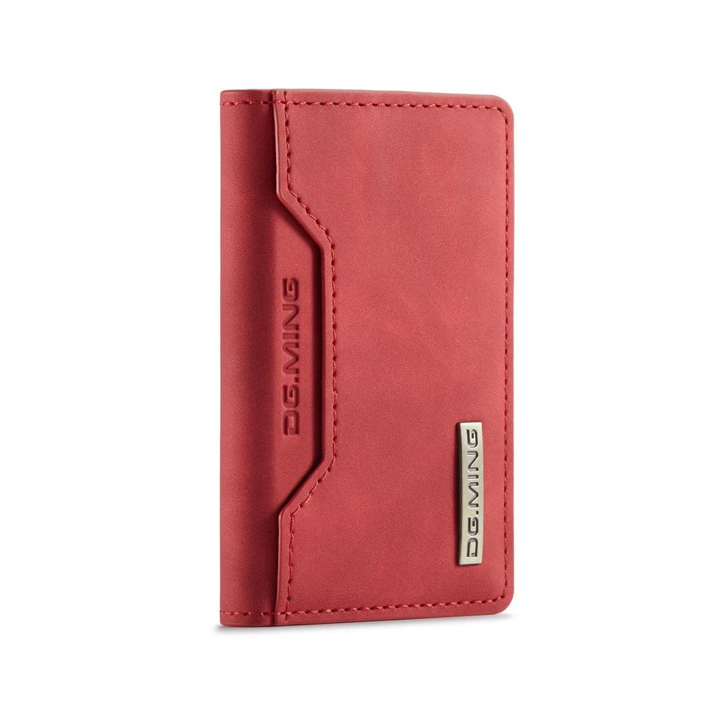 Detachable Magnetic Leather Wallet Case with Card Holder