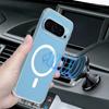 For Google Pixel 9 Pro Magnetic Case Compatible with MagSafe TPU+Acrylic Clear Phone Cover