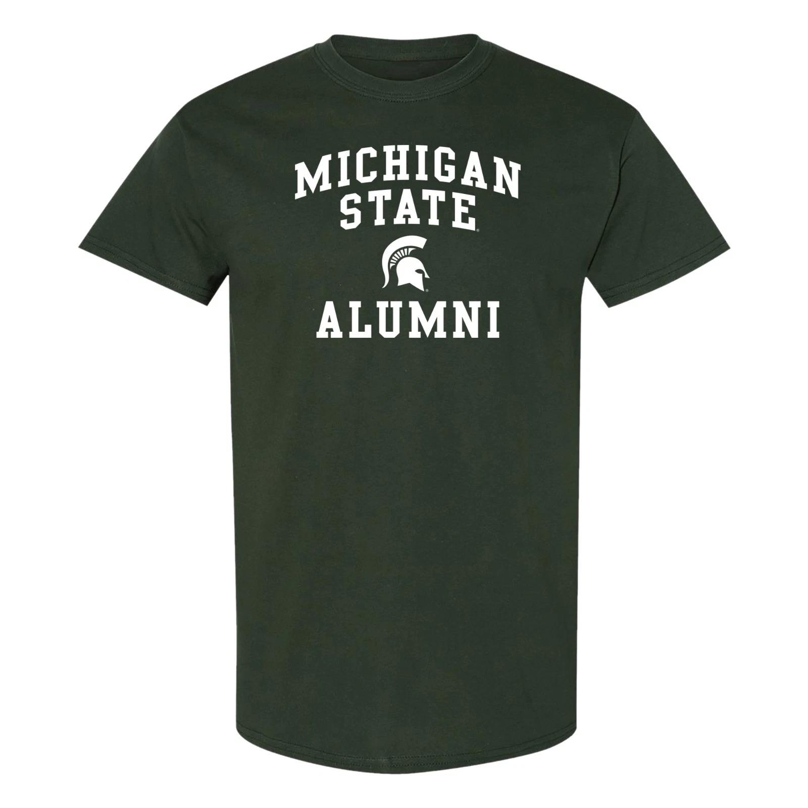 Michigan State Arch Logo Alumni T-Shirt - Forest S