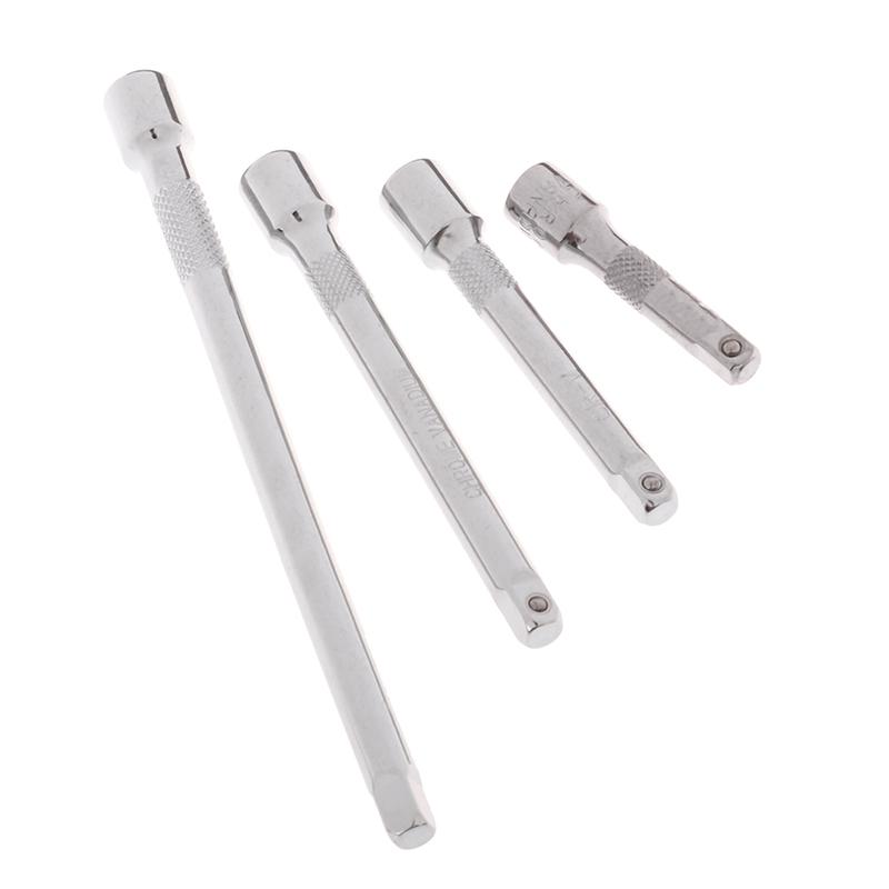 50/75/100/150Mm Long Extension Bar For 1/4" Sleeve Drive Ratchet Socket Extender