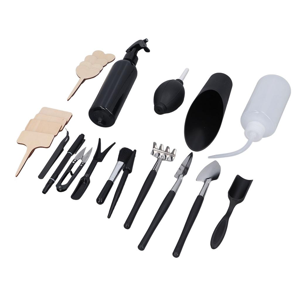 23pcs Succulent Tools Miniature Garden Transplanting Tools Set for Bonsai Plant Small Indoor Plant