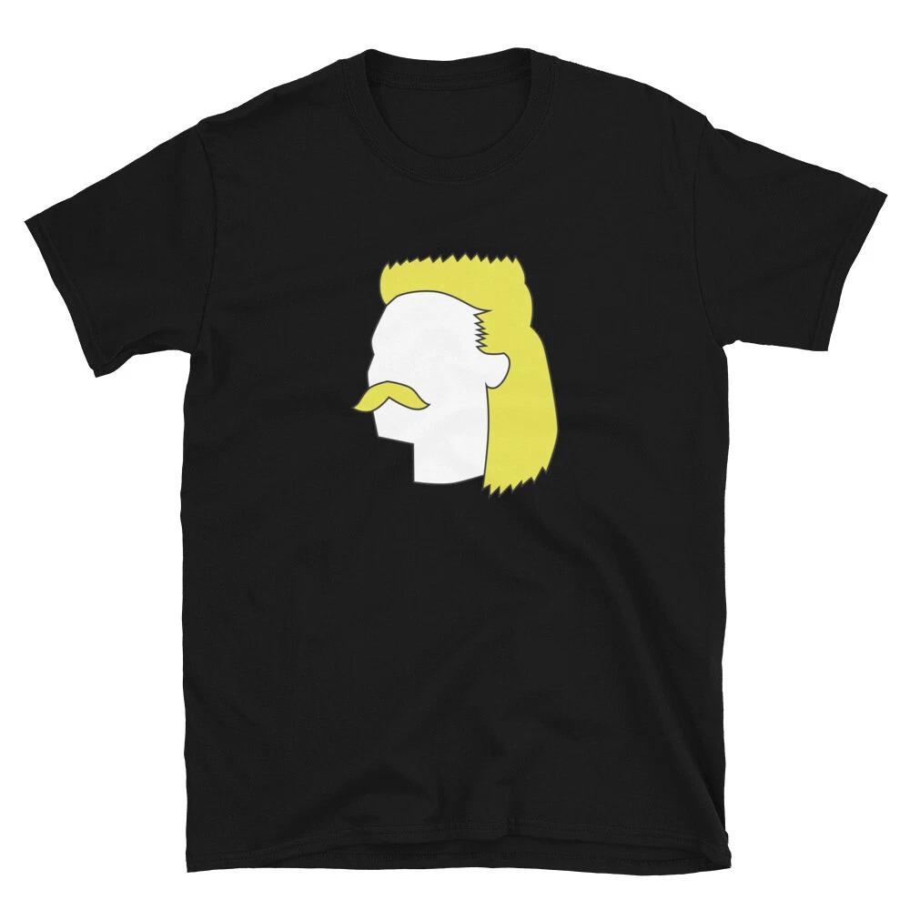 

Mustache Mullet Classic Graphic T-Shirt M
