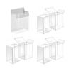 Scratchproof Card Collection Box With Clear Design PVC Packing Box Display Holder For Various Card Organzing Solution
