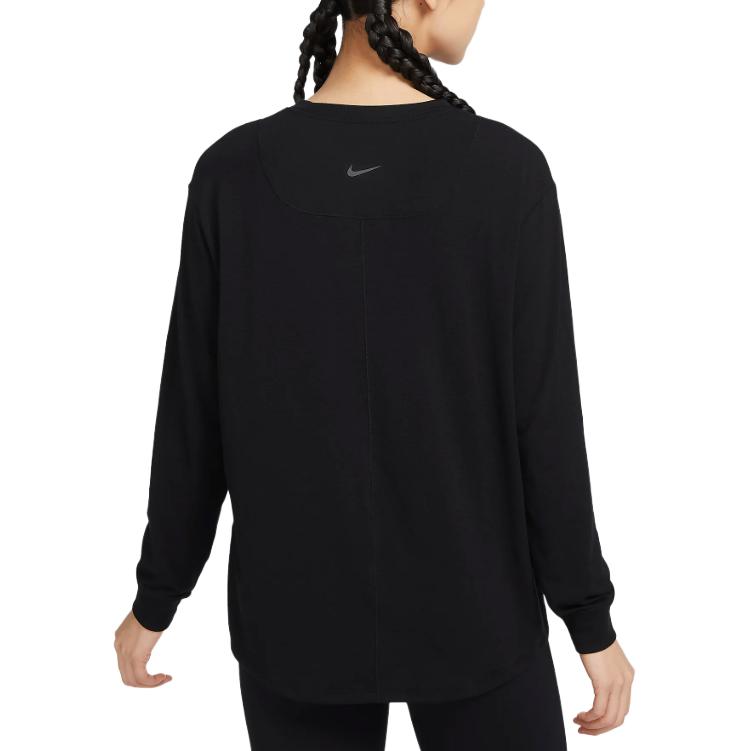 Nike Drop Shoulder Sleeve T Shirt Women's Black FN2818-010