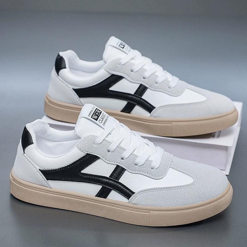 New Retro Men'S Casual Sports Shoes Anti Slip White Shoes Board Shoes German Army Trainers Shoe