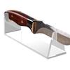 1pcs Acrylic Knife Display Stand Clear Holder Mini Easels For Coin Photos Medals Stones Cards Display Show Home Decoration