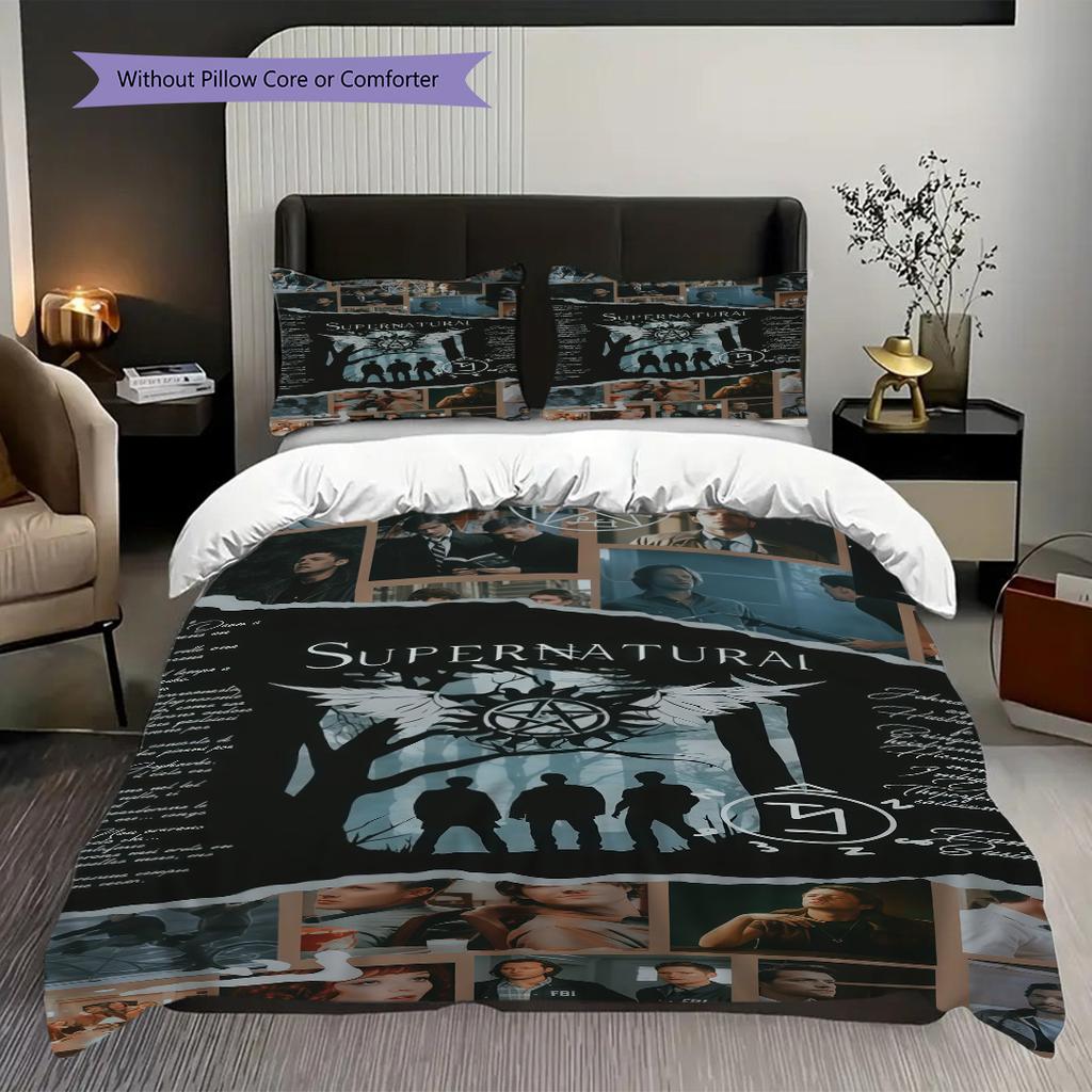 Supernatural Journey Through Unknown Bedding 1 Duvet Cover 2 Pillowcase Without Core Duvet Cover And Pillowcase Christmas Birthday Gift