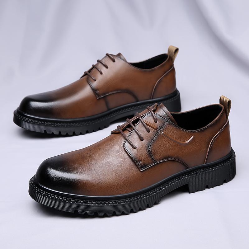 

Мужские туфли для вечеринки, формальные, повседневные, кожаные, для офиса, свадьбы, отдыха, вечеринки, прогулки 44 коричневый