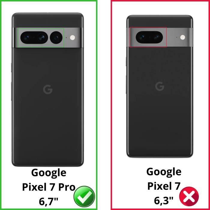 Case - Phonillico® - Google Pixel 7 PRO - Shockproof - Flexible - Transparent