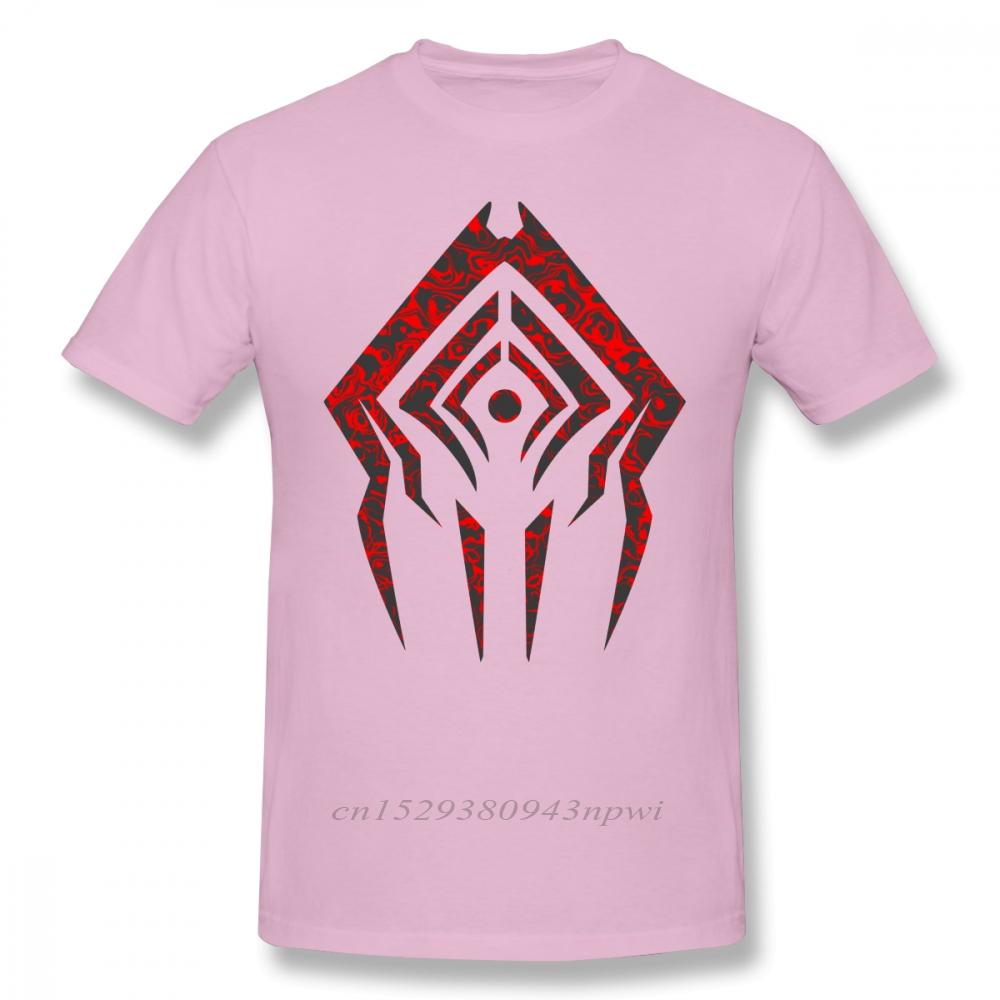 Warframe T-Shirt Stalker Sigil T-Shirt Kurzarm Oversize T-Shirt Lässig 100% Baumwolle Lustig Mann Gedrucktes T-Shirt