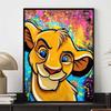 Disney Diamond Painting 5D The Lion King Simba Cartoon Movie Cross Stitch Embroidery Craft Gift Home Decor