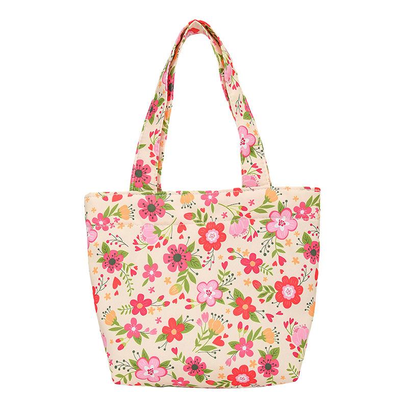 

Новий День 2025 Свіжий Іноземний Стиль Квіткова Сумка Дозвілля Шопінг Подорожі Маленьке Відро Жіноча Сумка