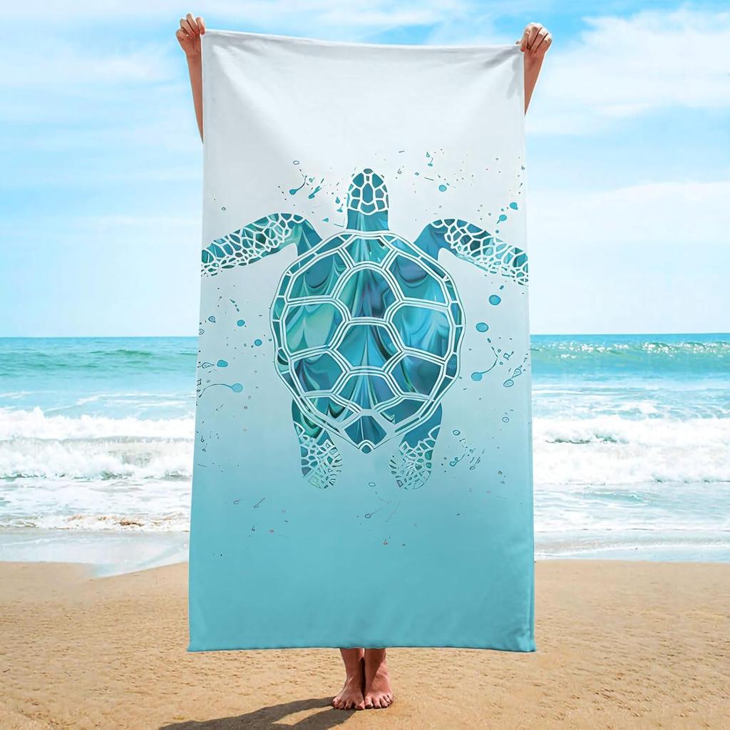 Beach Towel Large Sand Free Towels for Travel,Quick Dry Absorbent Swimming Beach Towels Pool Yoga Gym Camping Pink Watermelon