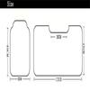 Automobiles Seat Covers Car Cushion Pu Leather Universal Auto Interior Accessories Four Season Protect Set Chair Mat Car-Styling