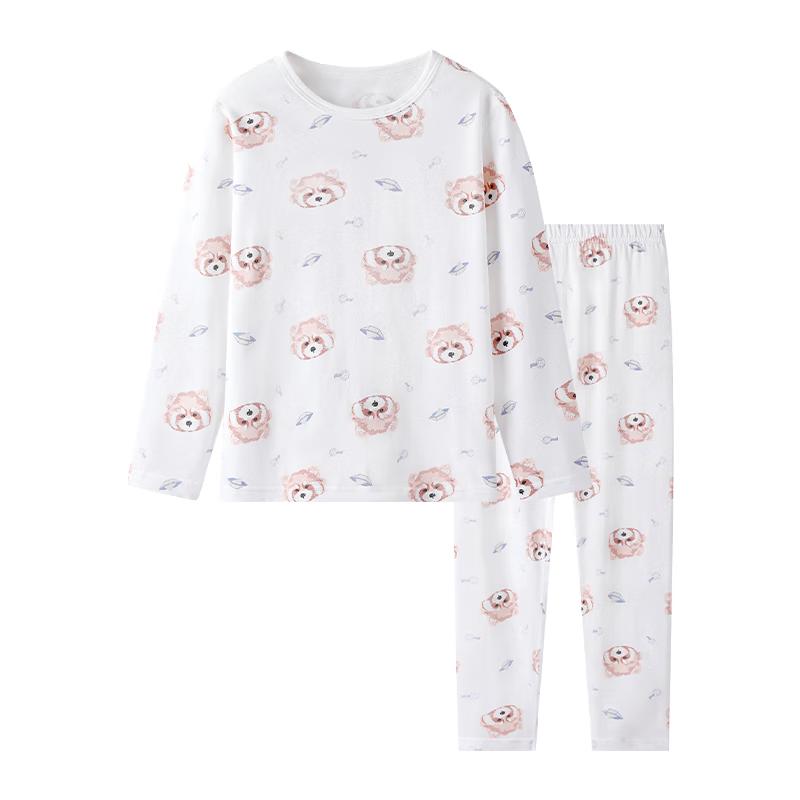 YEEHOO 7A Antibacterial Pure Cotton Kids Pajama Set