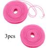 Portable Clothesline Upgraded Thickened Anti-slip Windproof Drying Rope Drying Clothes Hanging Rope Outdoor Camping Accessories