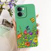 For Vivo Y31d 4G Case V2543 Stylish Girls Butterfly Painted Cover Soft TPU Phone Case For Vivo Y51 Pro 5G V2544 Vivo Y500i Shell
