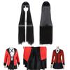Breathable Kakegurui Jabami Yumeko Cosplay Dress Ideal For Halloween And Carnival
