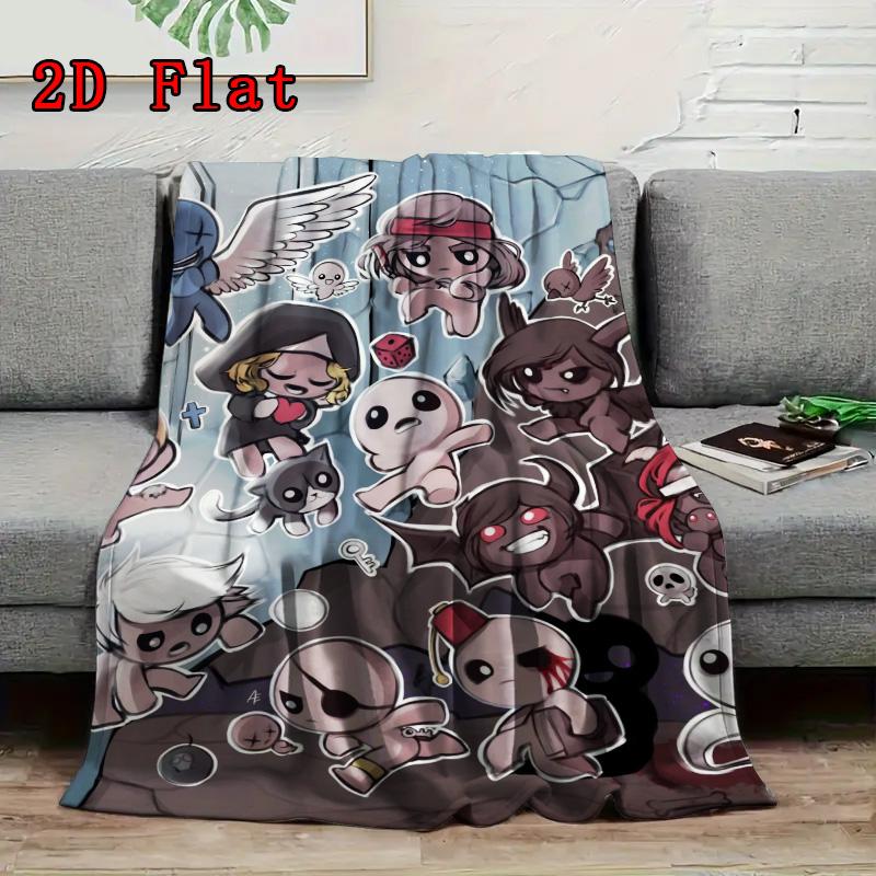 The Binding of Isaac 2D Flat Pattern Flannel Blanket High quality All Seasons Warmth and Comfort Perfect for Christmas Gifts.PMT0914028