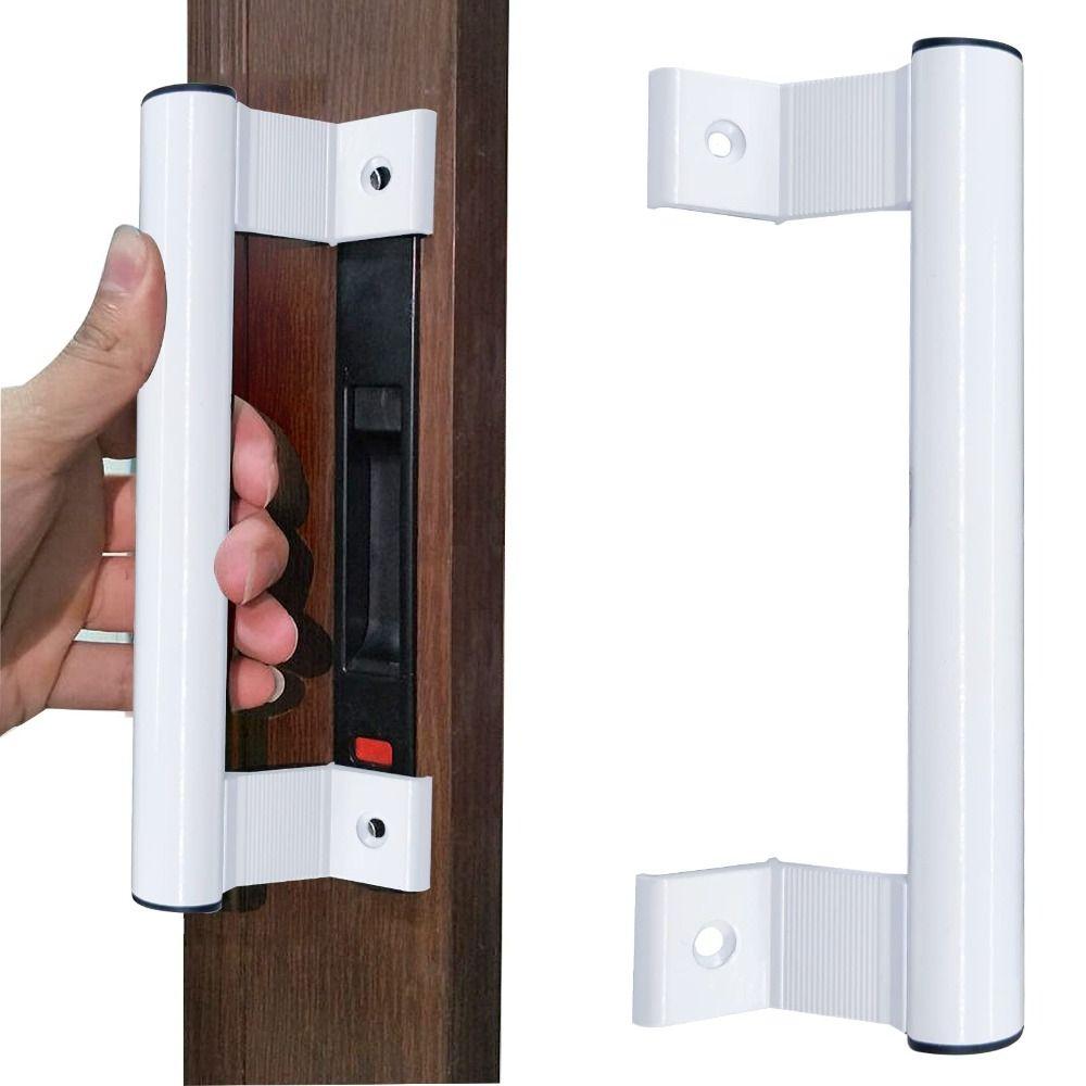 Screws Balcony Door 8 Inch Sliding Door Handle Barn Door Handles Patio Sliding Glass Door Pull