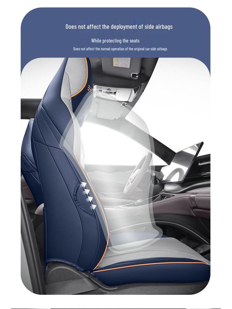 BYD Frigate 07: Five-Seat All-Season Full Leather Car Cushion.
