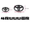3D ABS Letters 4runner Tailgate Logo Trunk Rear Emblem Badge Sticker Decals Car Style Accessories for Toyota T EA8