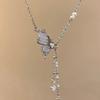 Love Heart Necklace Pearl Jewelry for Women Irregular Shape Design Minimalist Gift Versatile Layering Piece Elegant Jewelry