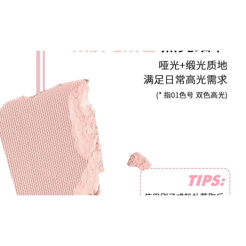 CCSHEER - Jenga Dual Color Blusher - 3 Types