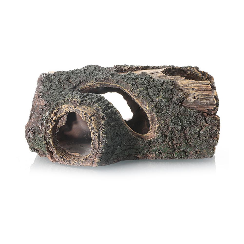 Large Reptile Hideaway Vintage Barrels Shape Simulated Underwater World Hiding Cave Shelter For Aquarium Decoration Pet Product